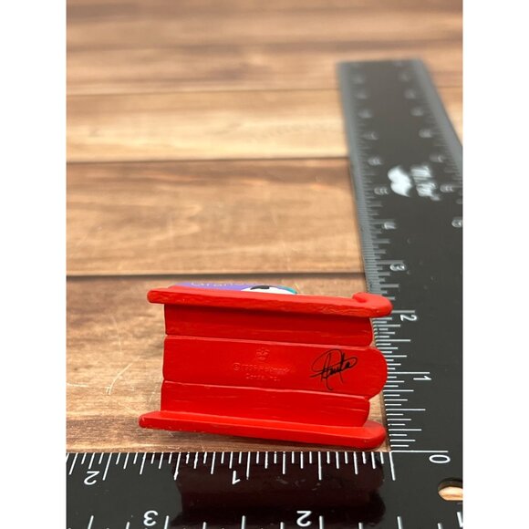 1996 HALLMARK KEEPSAKE ORNAMENT QX5699 GRANDSON PUPPY ON SLED - Picture 9 of 9